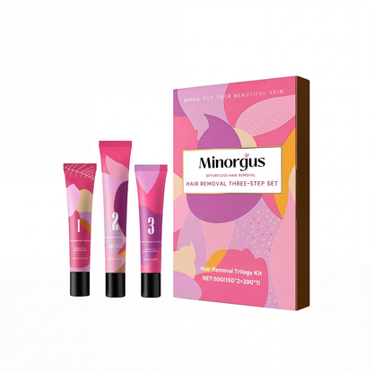 Instant Facial Hair Removal Travel Kit