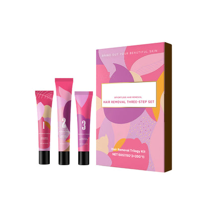 Instant Facial Hair Removal Travel Kit